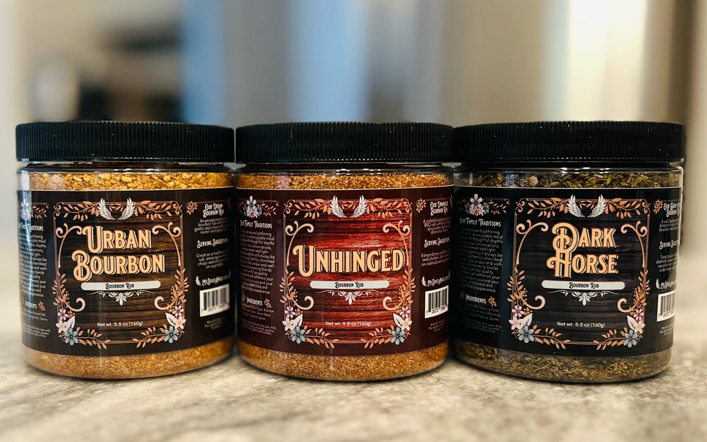 Bourbon Rub Trio